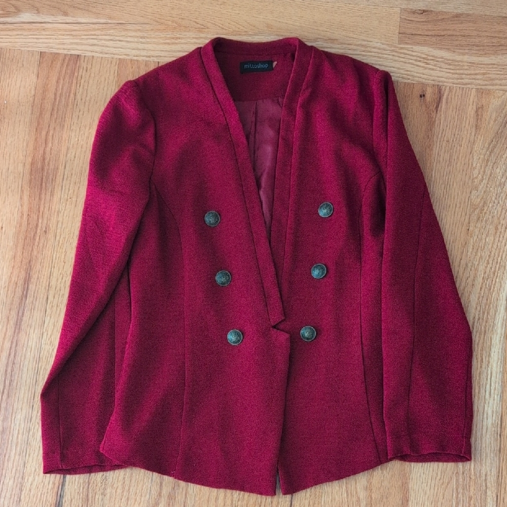 Double-Breasted Blazer